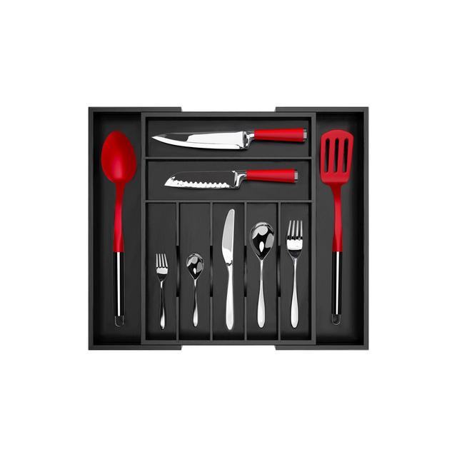 Royal Craft Wood Bamboo Kitchen Drawer Organizer