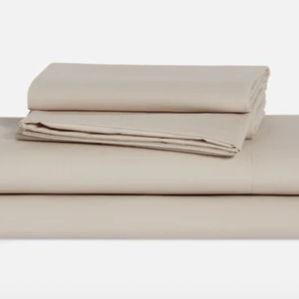 Classic Percale Core Sheet Set - Color Pebble