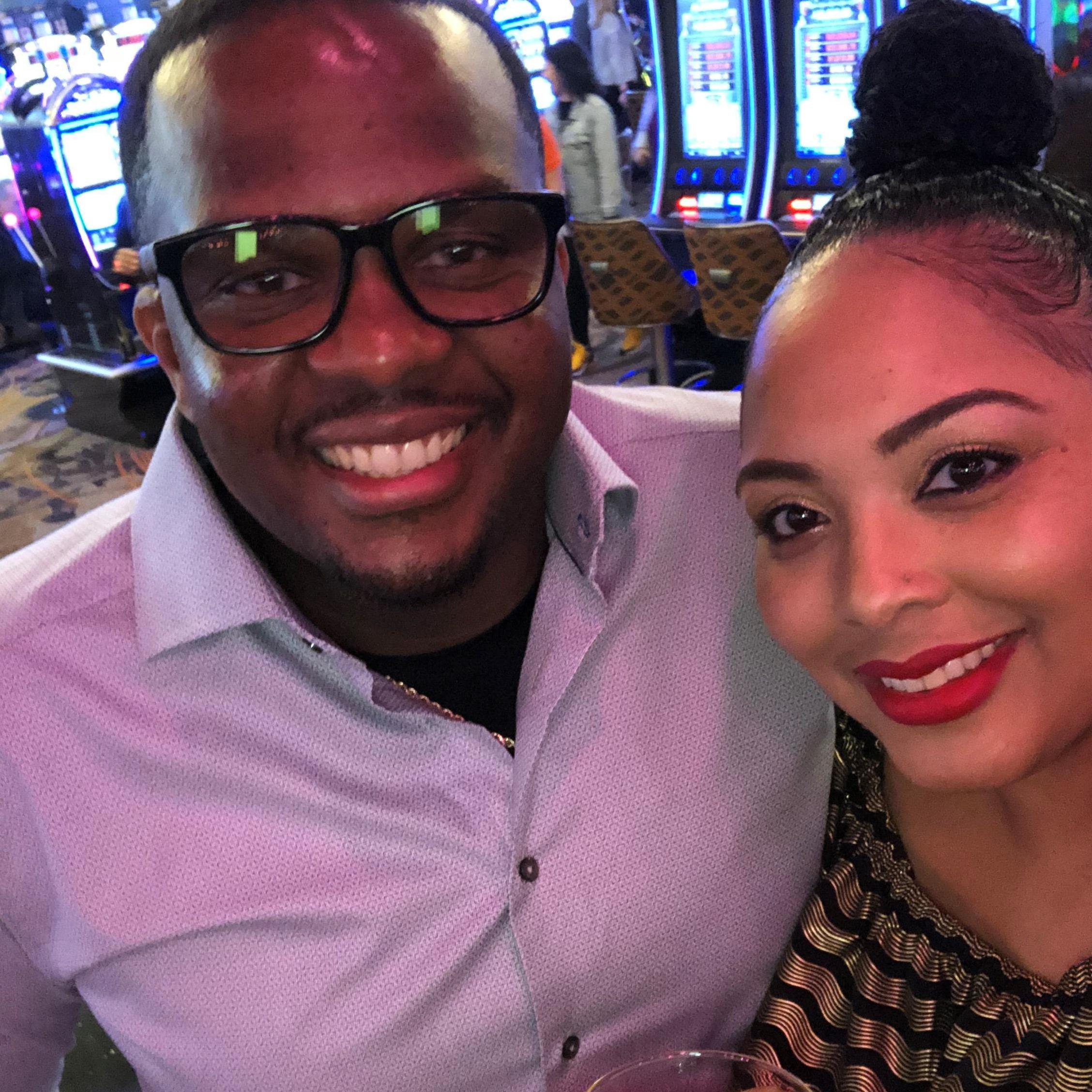 At the casino in B'More!