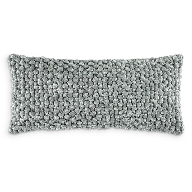 Hudson Park Collection Knotted Decorative Pillow, 14" x 36" - Exclusive