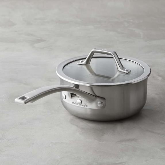 Calphalon Signature Stainless-Steel Saucepan