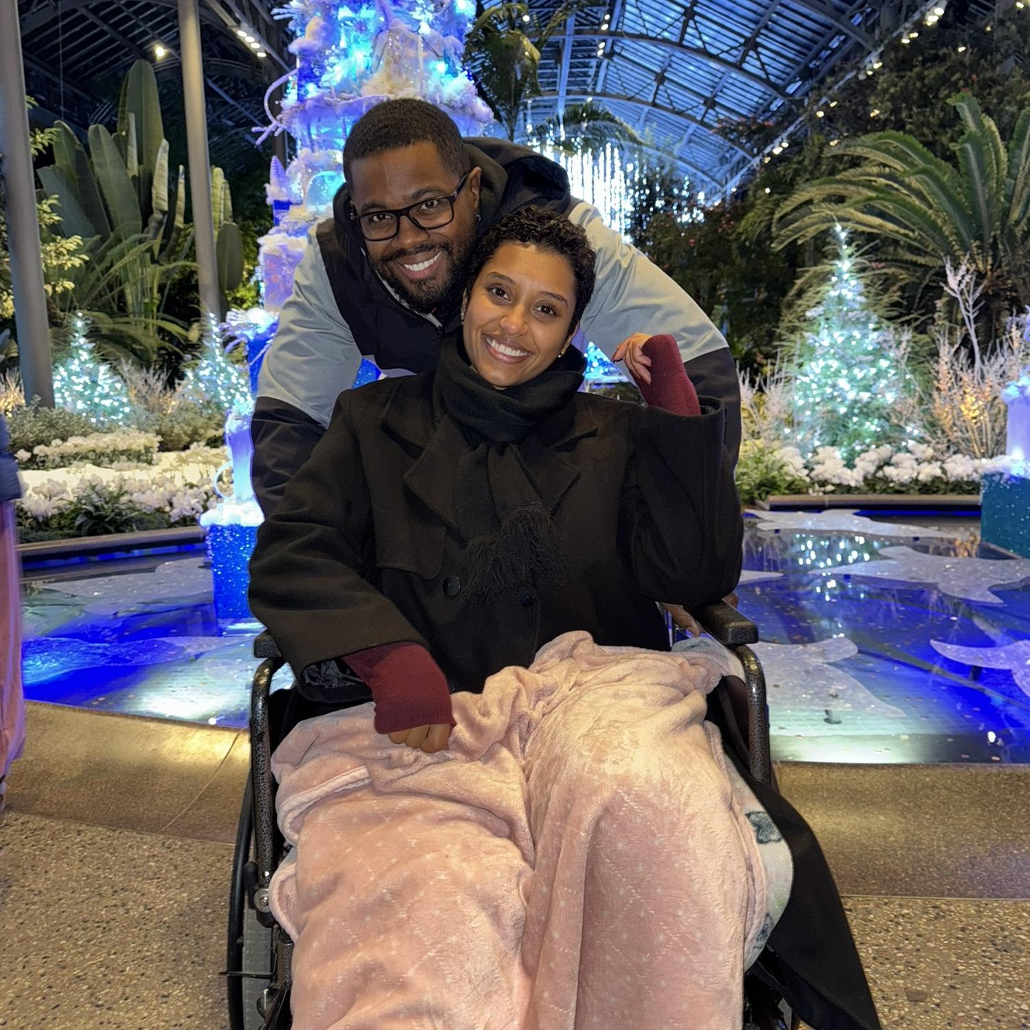 Yes I was on a wheelchair ♿️