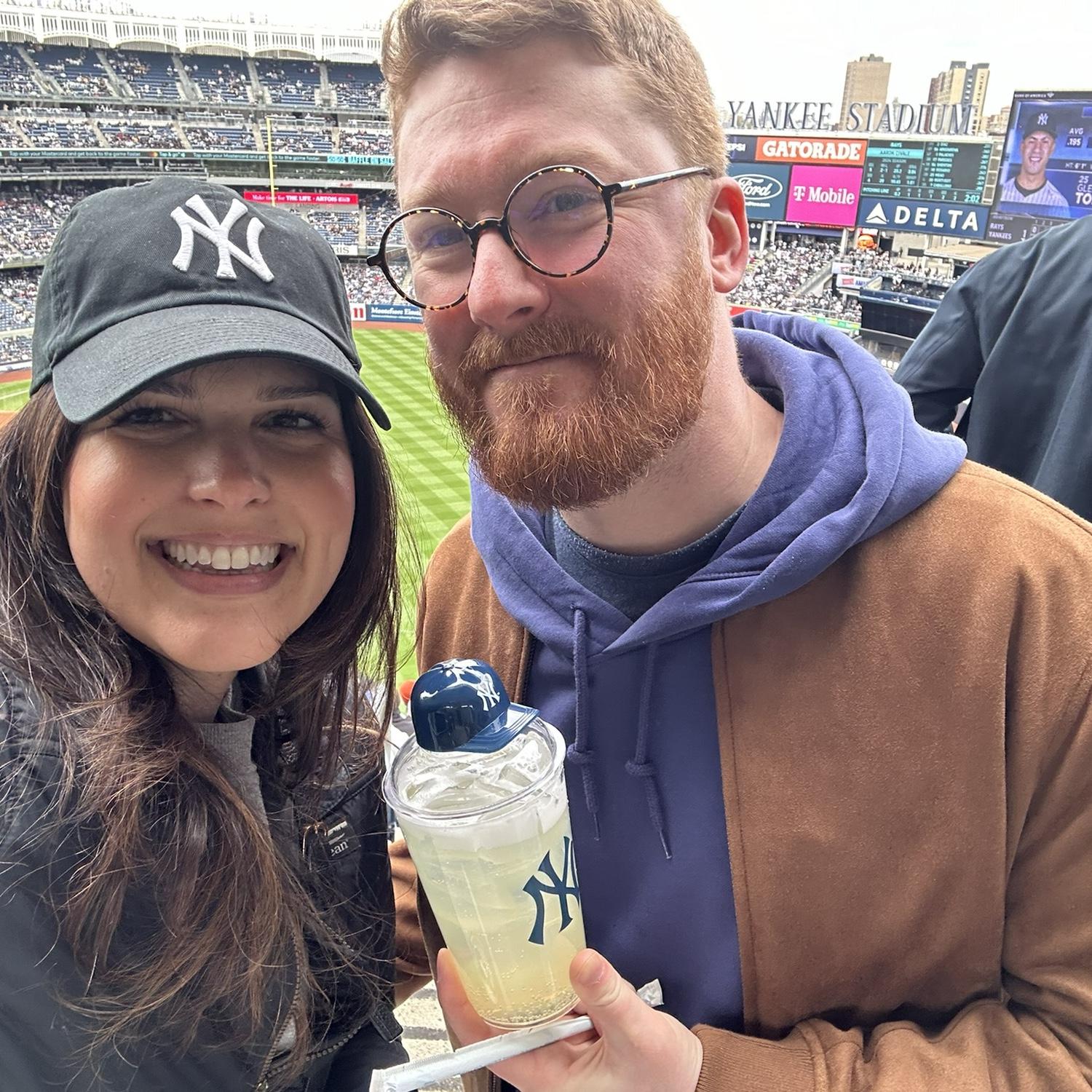 Daniel’s first baseball game!
Let’s go Yankees!