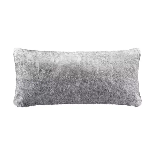 UGG® Mammoth Tip Bolster Pillow in Grey Tipped