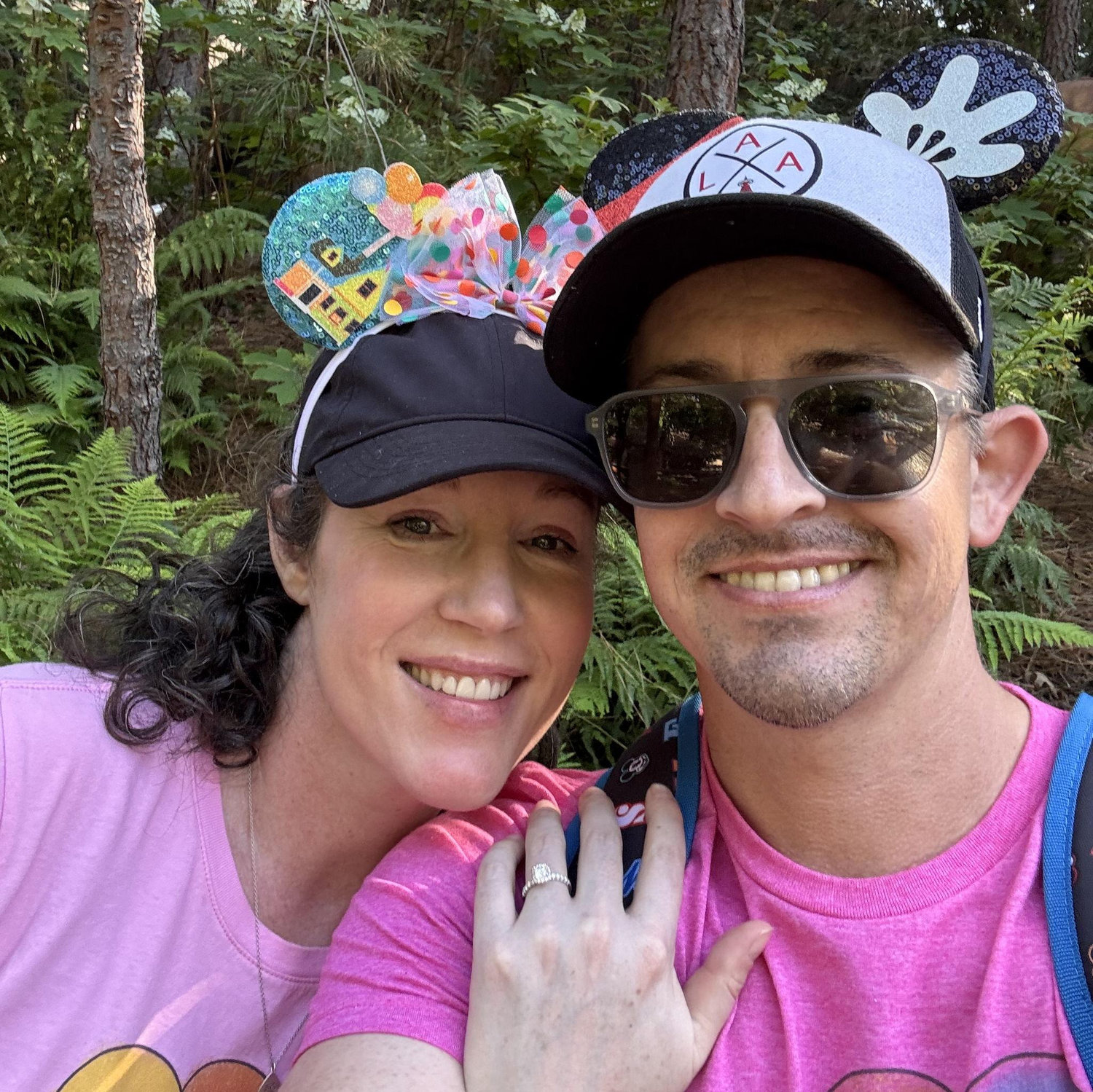 Right after she said yes..