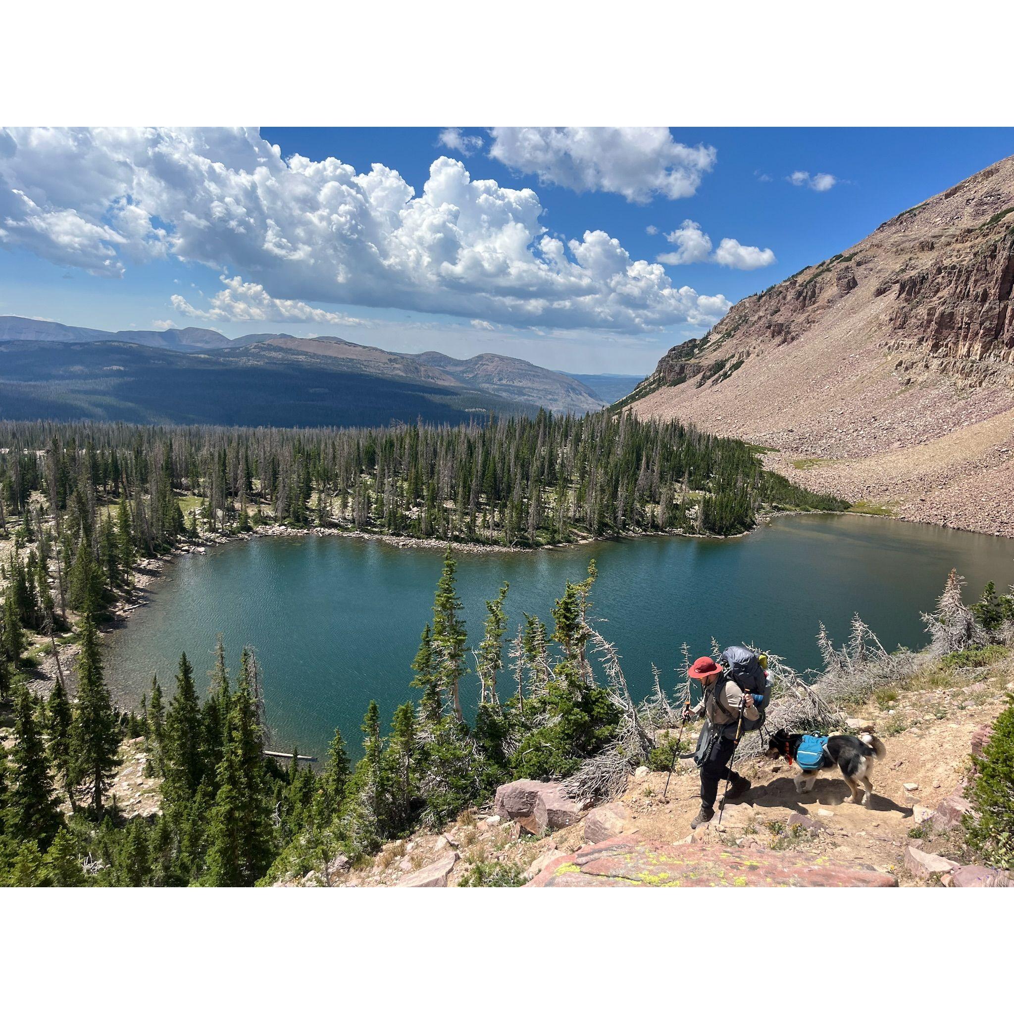 West Morat Lake, Uintas, 2024
