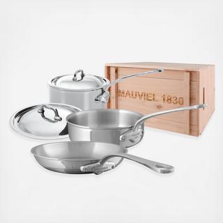 M'Cook 5-Piece Cookware Set with Crate