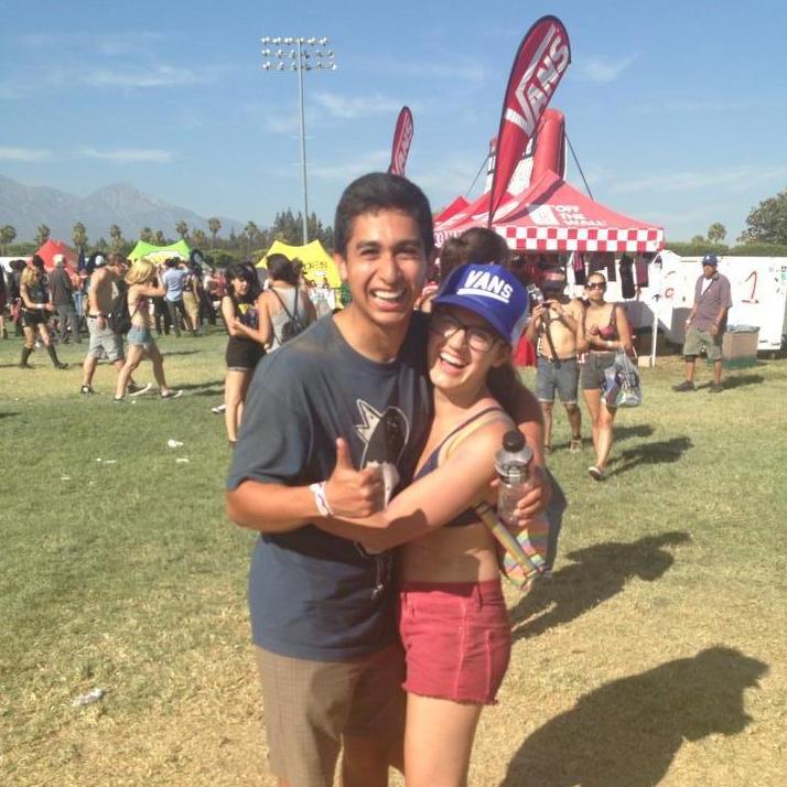 Our first Warped Tour together