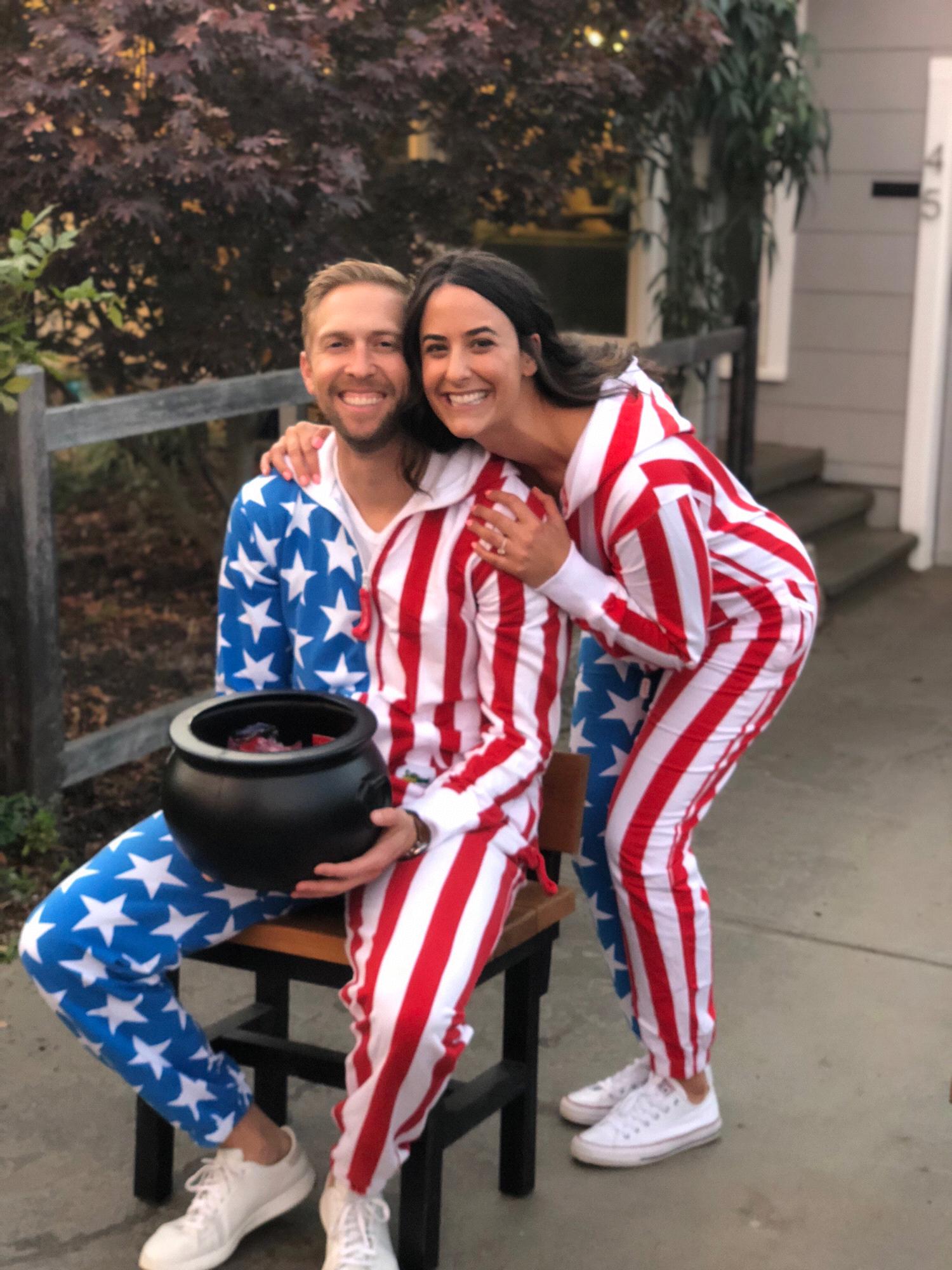 Our first Halloween at the new house!