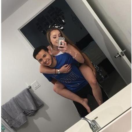 One of the many trips to see each other during our 5 years of long distance.