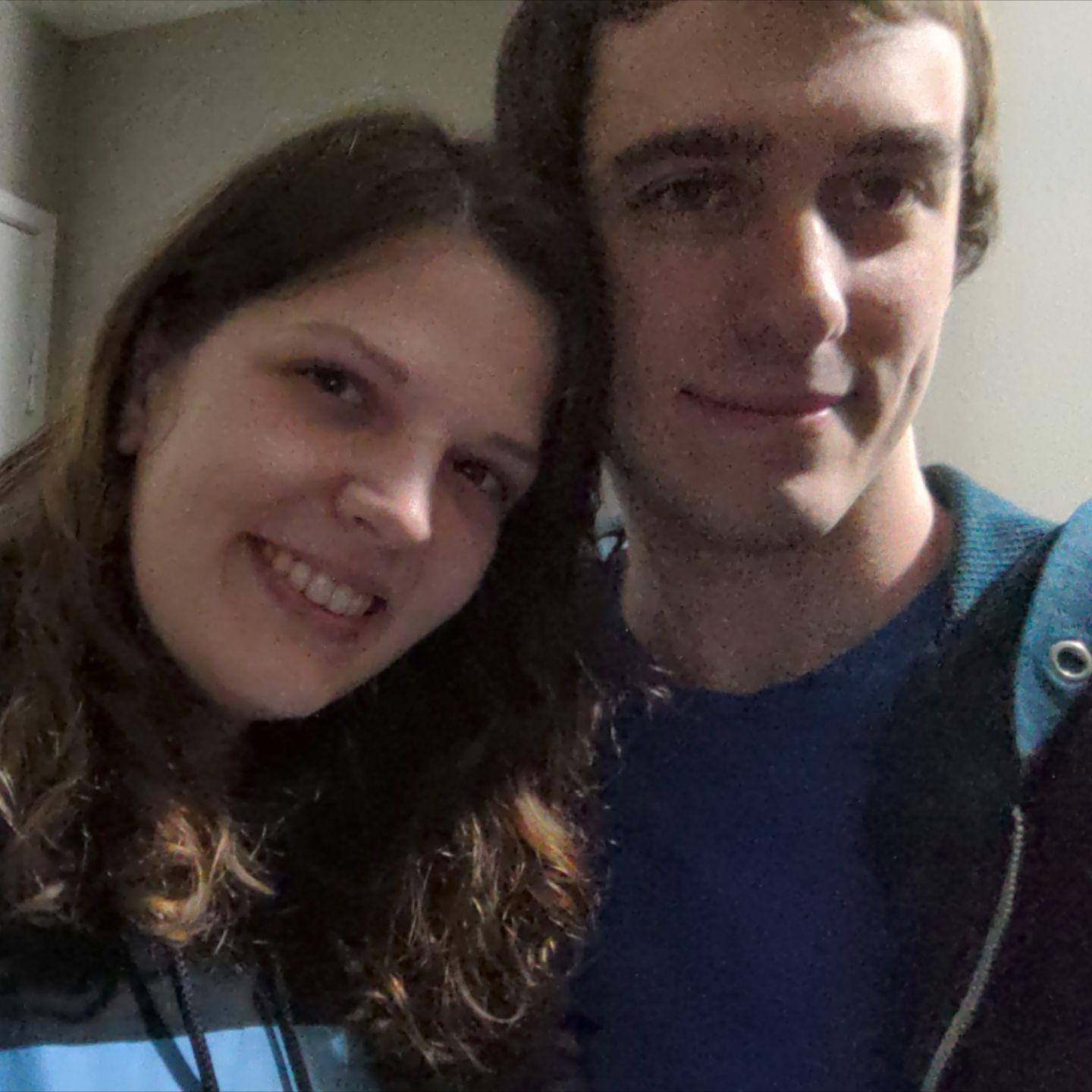 Our very first picture together in 2023.