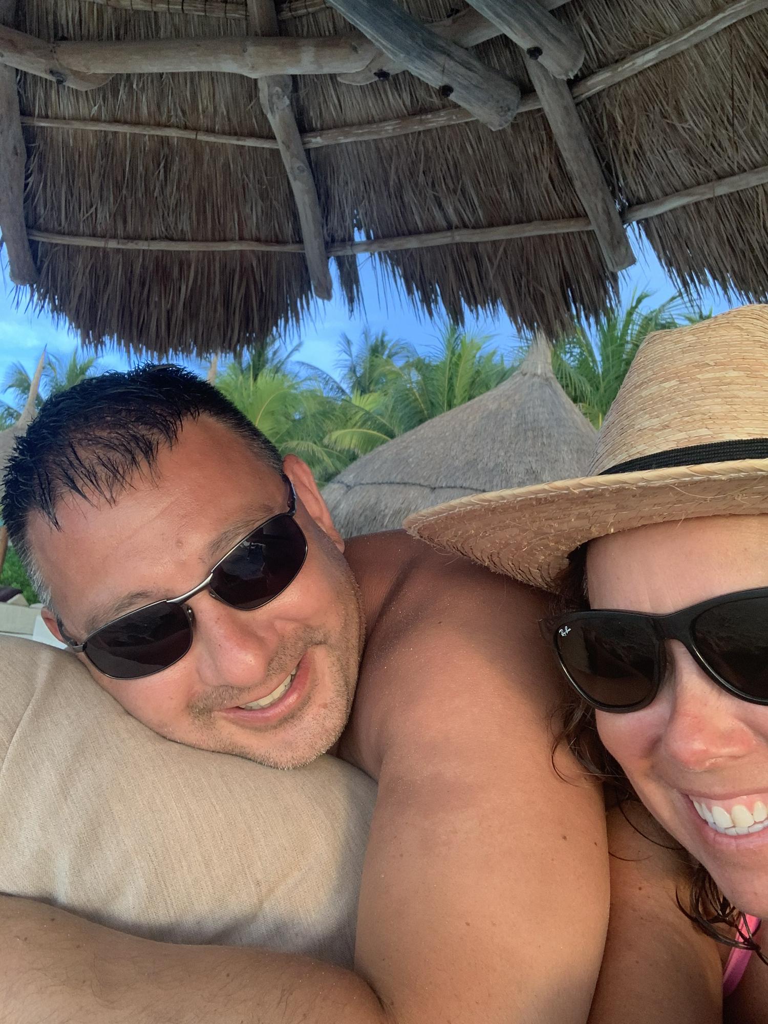 On the Island of Isla Holbox in Mexico.