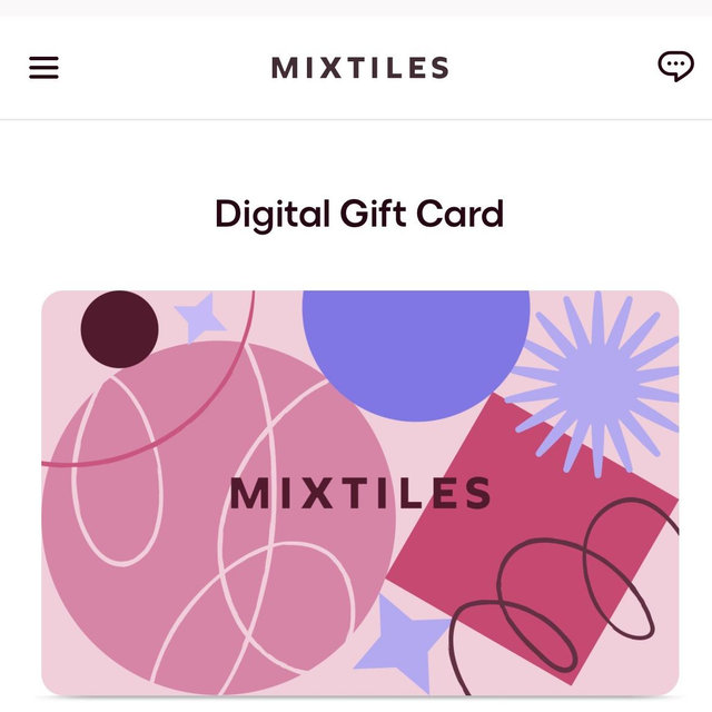 Mixtiles Giftcard