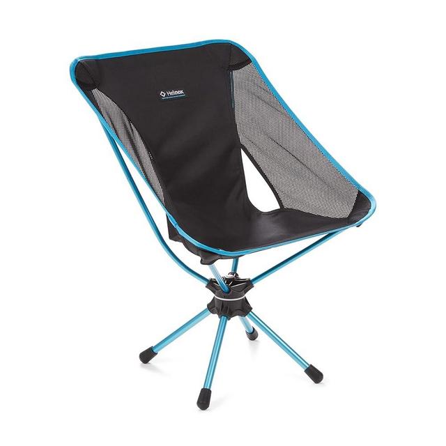 Helinox Swivel Chair Lightweight, Versatile, Compact, Collapsible Camping Chair, Black