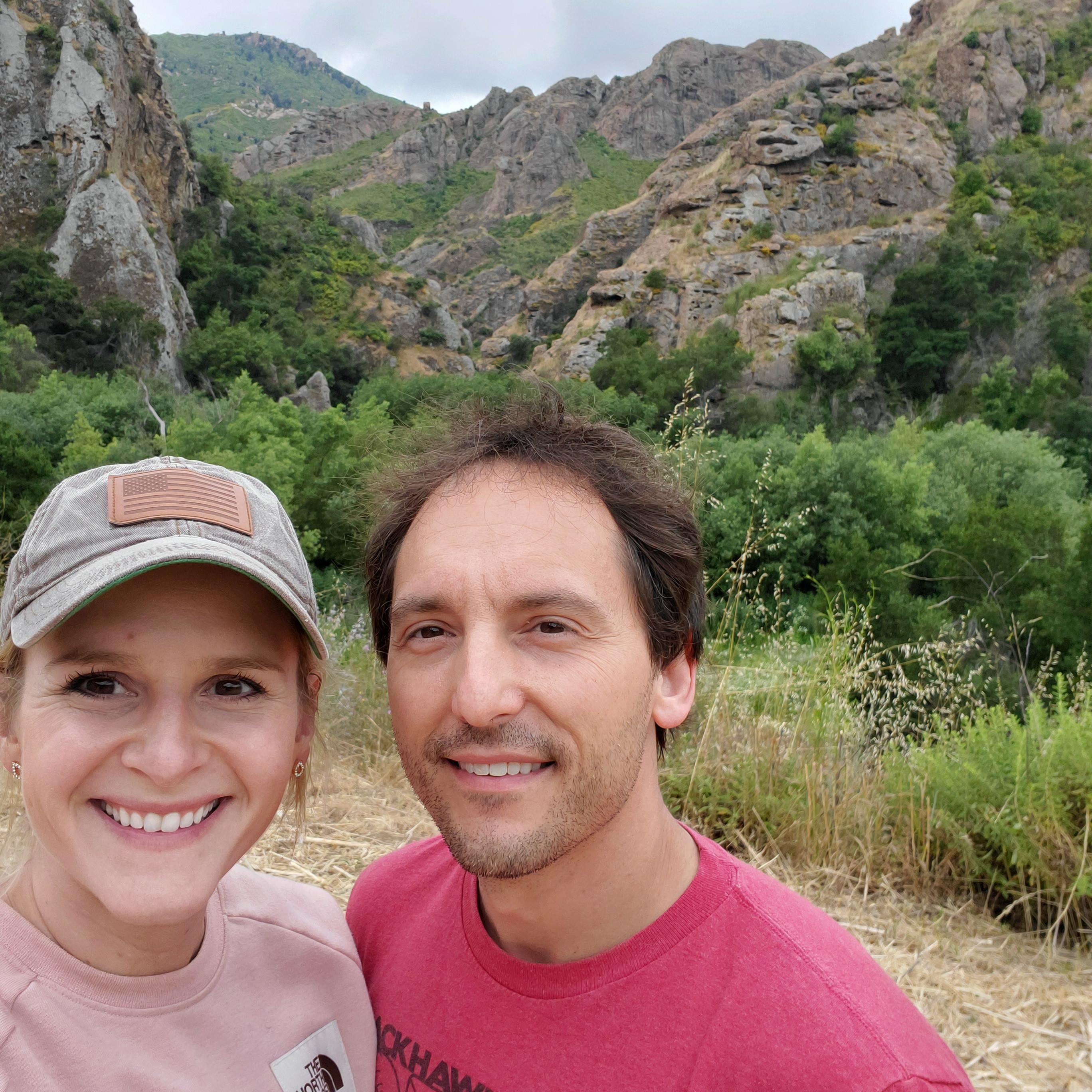 Malibu Creek State Park, California 

We took this right before we saw a rattlesnake!