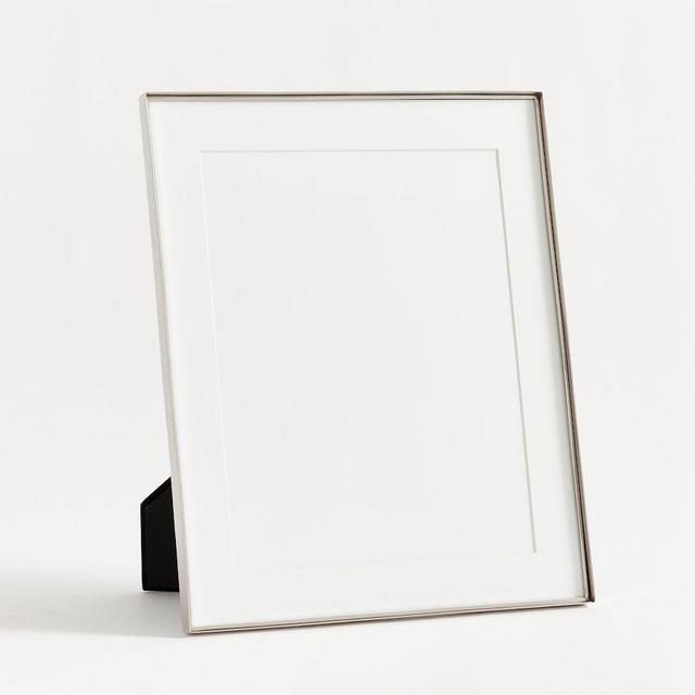 Stowe Modern Metal Frame, 14x17 Frame (11x14 Opening) - Silver