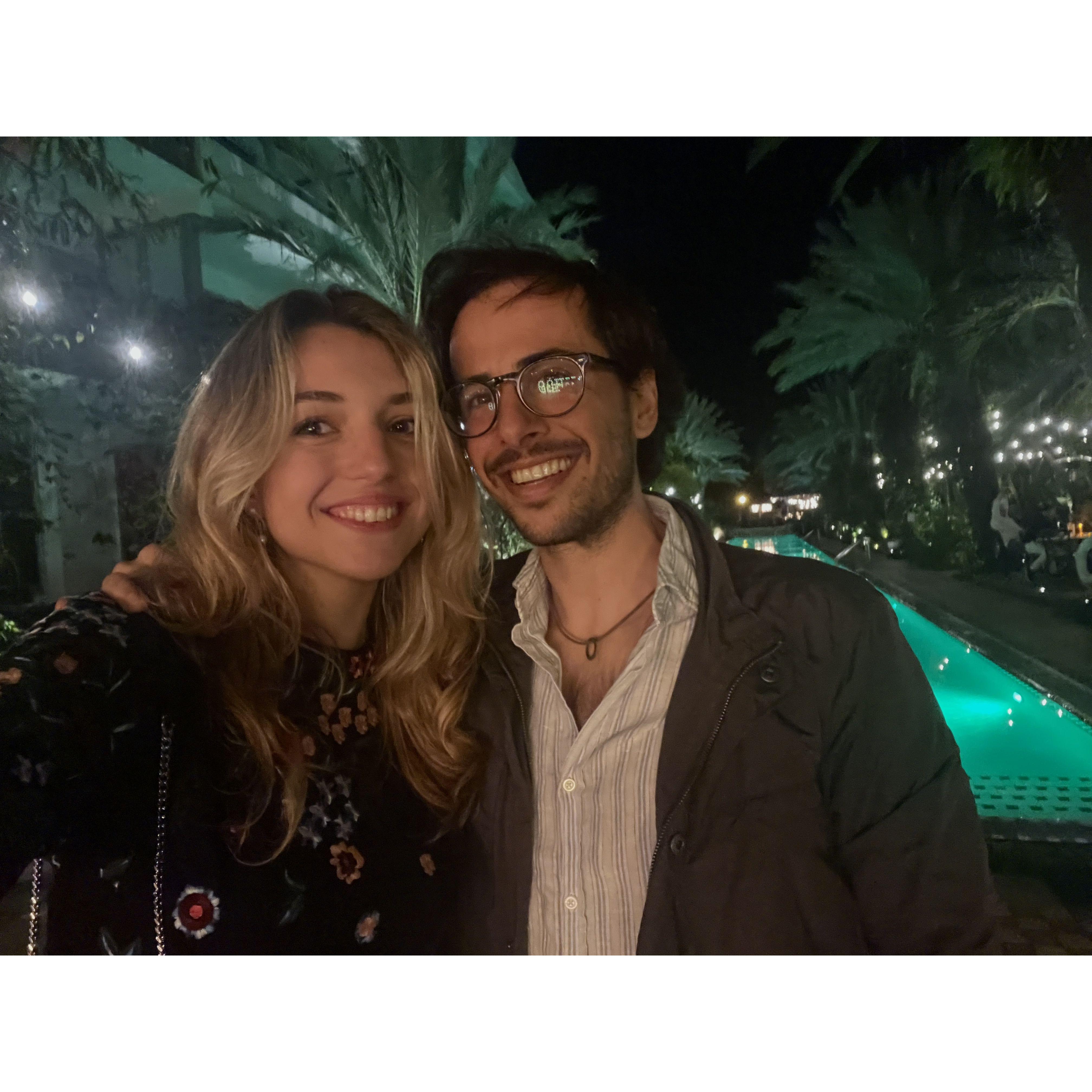 Date night for Sari's 24th birthday