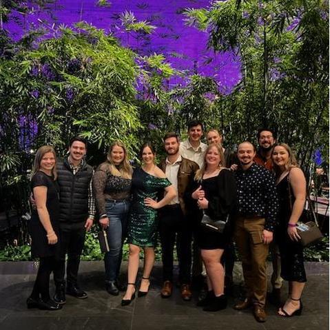 A night out with friends at the Cleveland art museum!