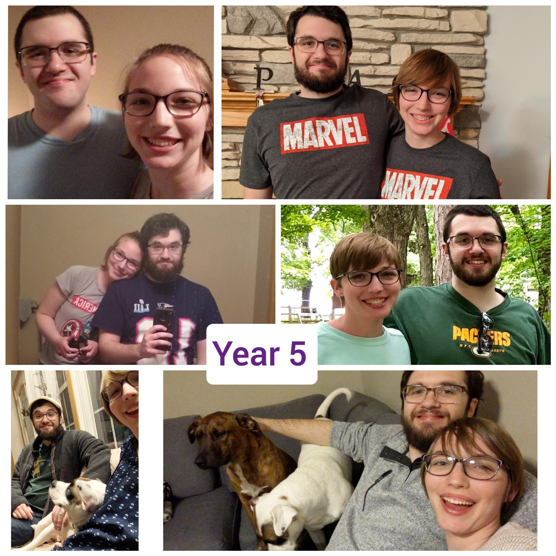 Finally, year 5. I don't think I (Shayna) made any more after this. The sap level reached its max.