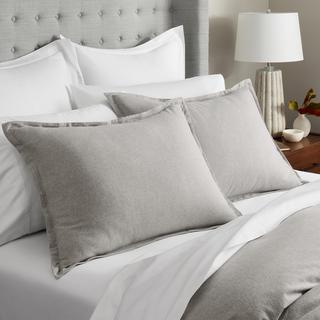 Flannel Heathered 3-Piece Duvet Set