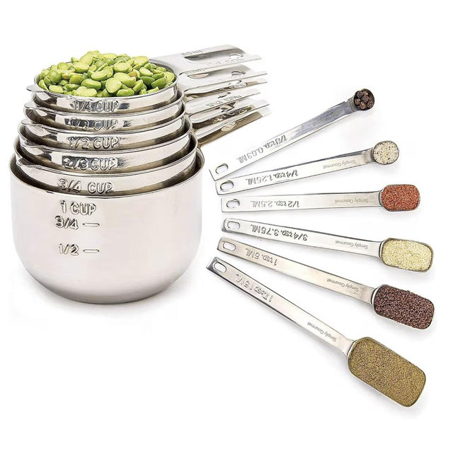 Measuring Cups and Spoons Set of 12