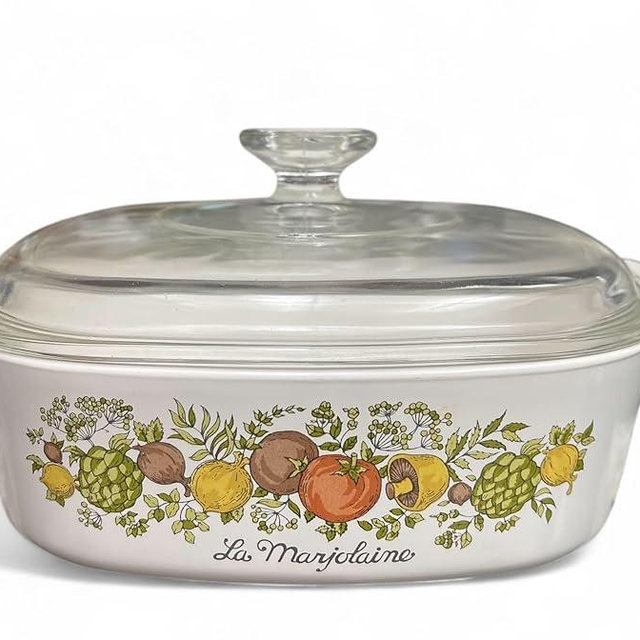 Vintage Corning Ware Spice of Life 2 Quart Casserole Dish