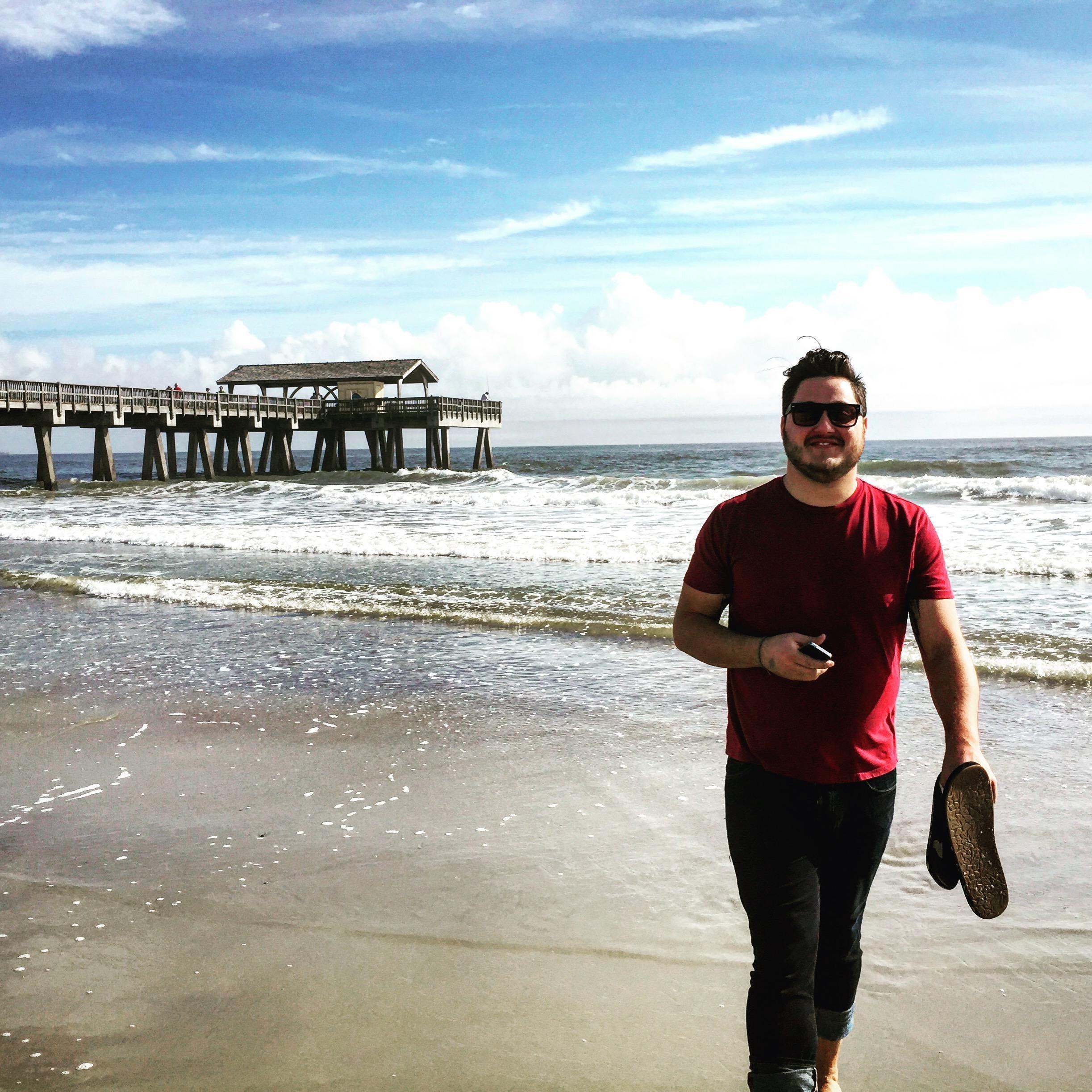 New Years Eve, Tybee Beach, GA 2015