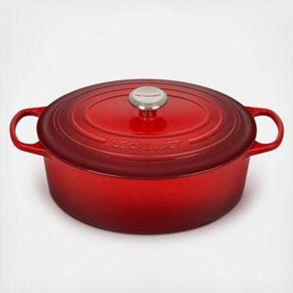 Le Creuset Signature Enameled Cast Iron Oval Dutch Oven