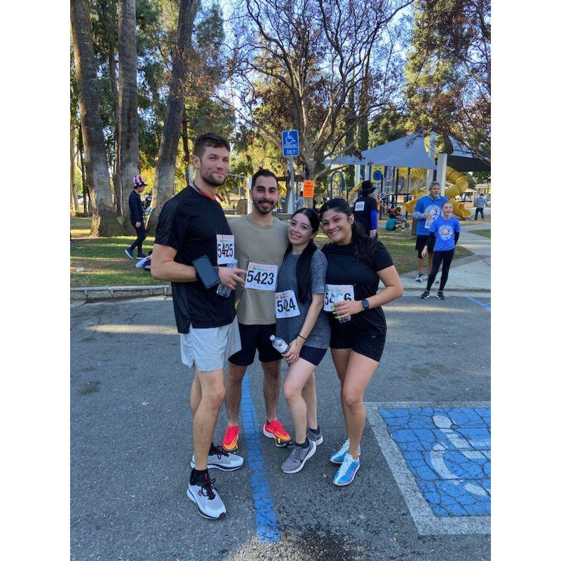 We run on Thanksgiving morning...