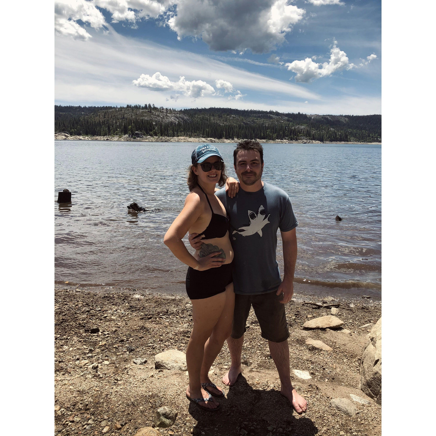 Our first camping trip together
