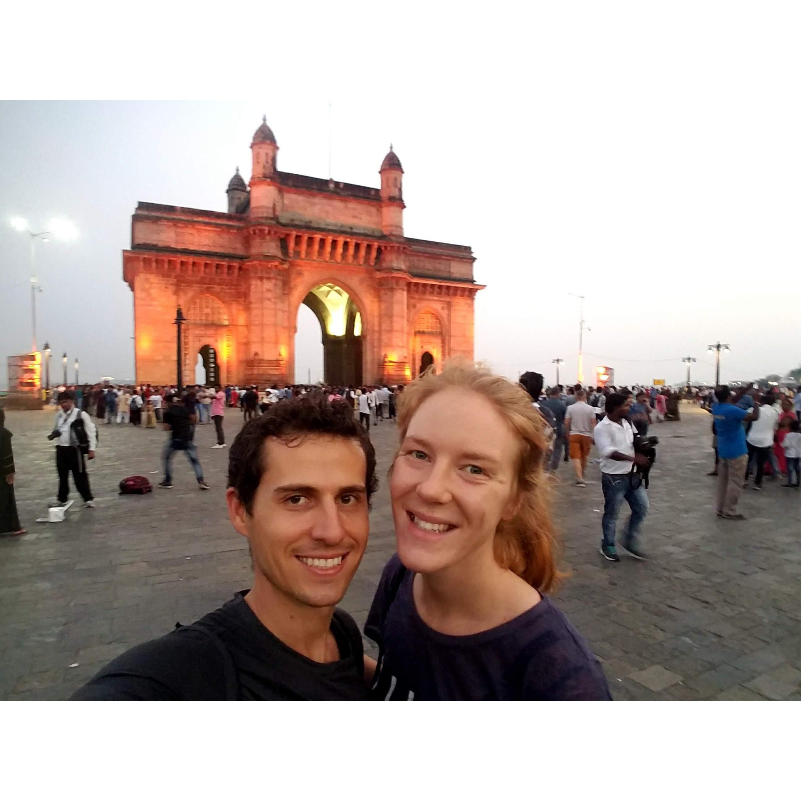 Mumbai, November 2018. Mike had at this point been "on his way" to India for 6 years. Better late than never, he says!