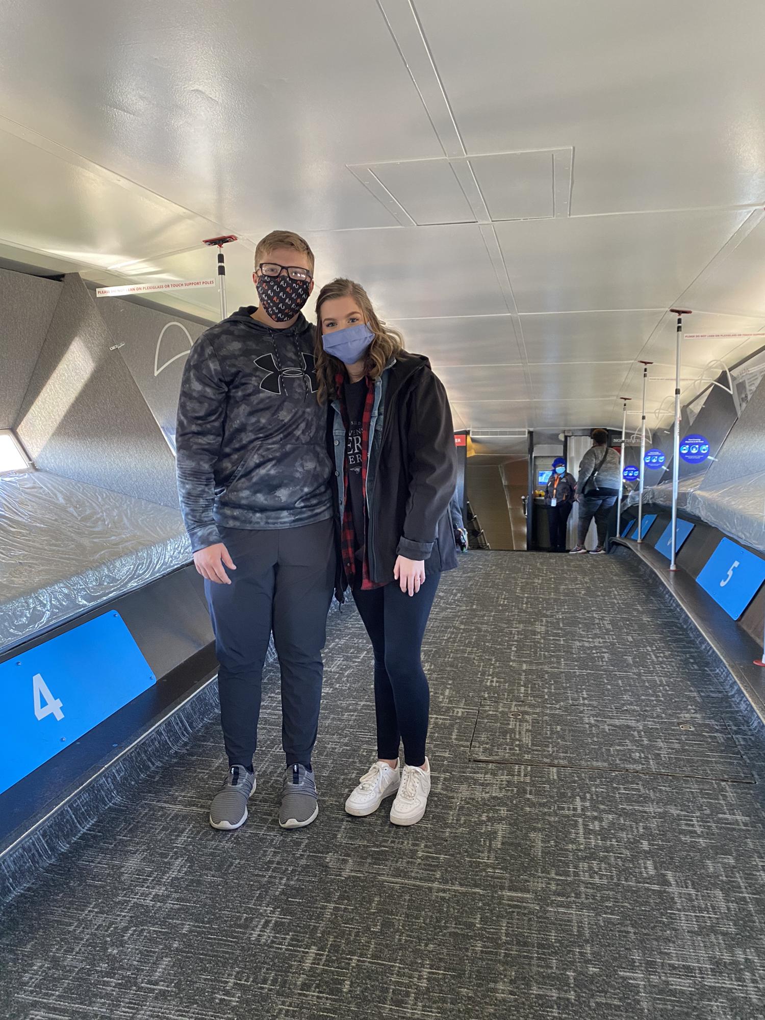 First time together in the Arch in Saint Louis! November 15, 2020