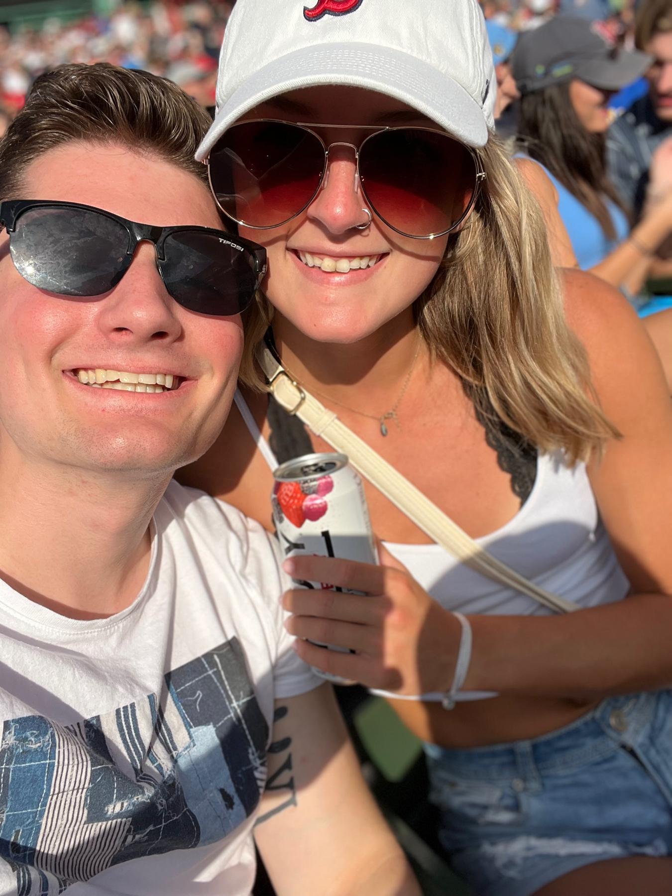 Our first Sox game!
