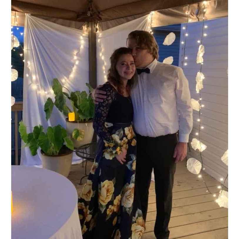 Even during COVID you made a way to feel me special with my own socially distanced prom