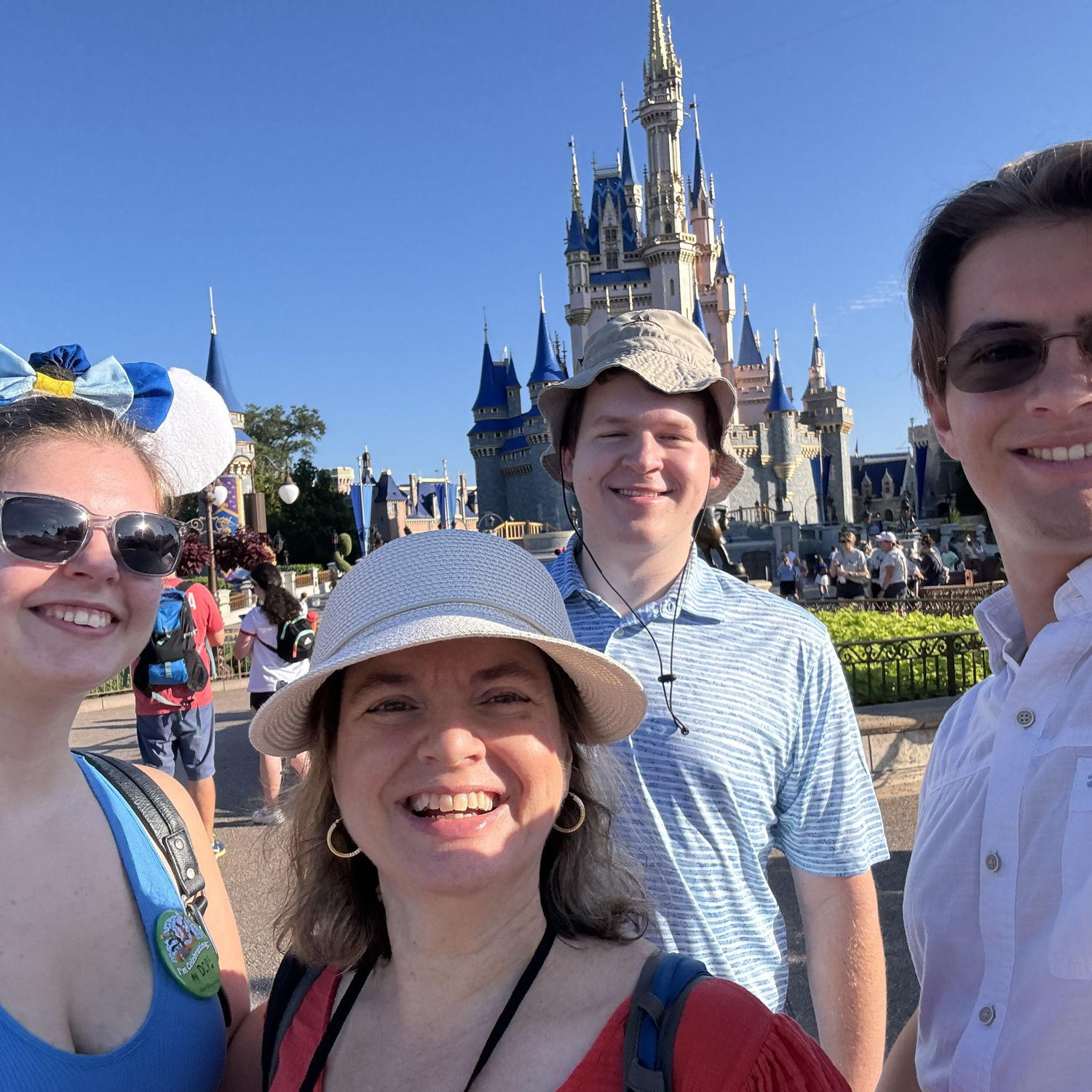 This photo marks the start of Emily's Disney College Program!