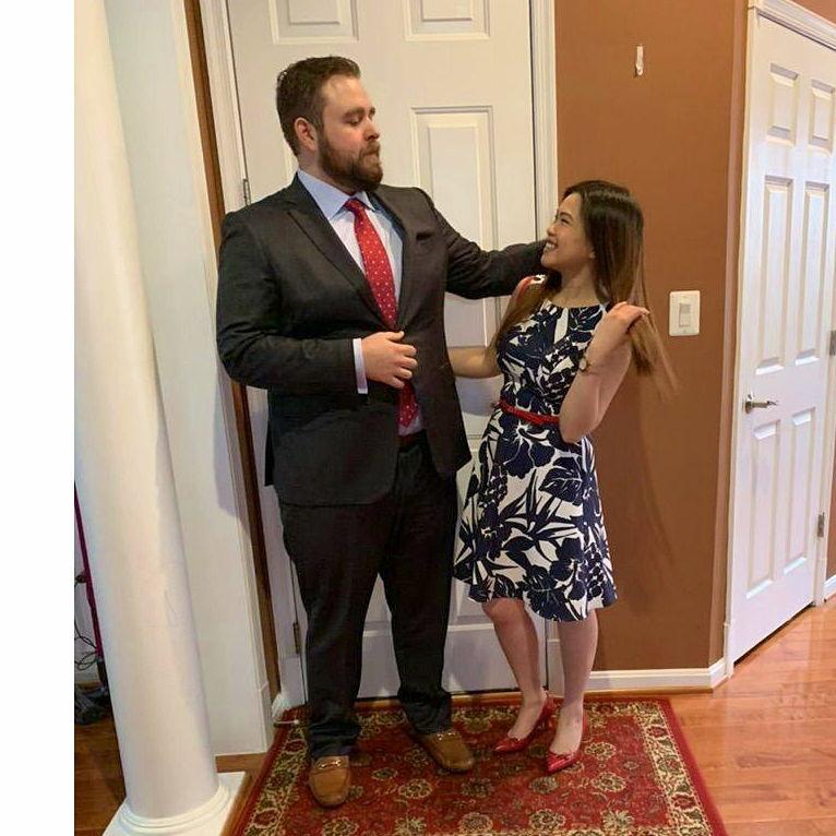 Nica and Phill Preparing for the 2019 Valor Awards