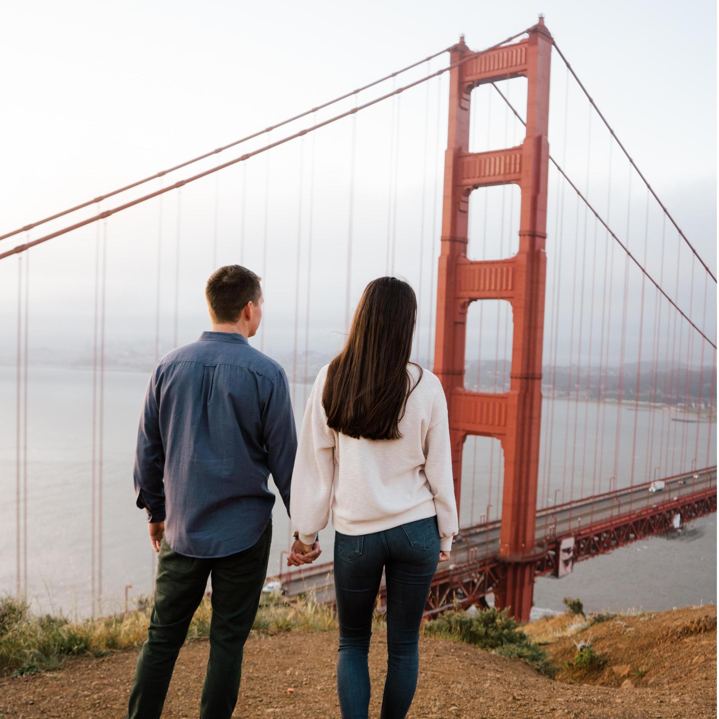 Some of our favorites from our engagement photo session in San Francisco with the incredibly talented Emily Haring! (April 2021)