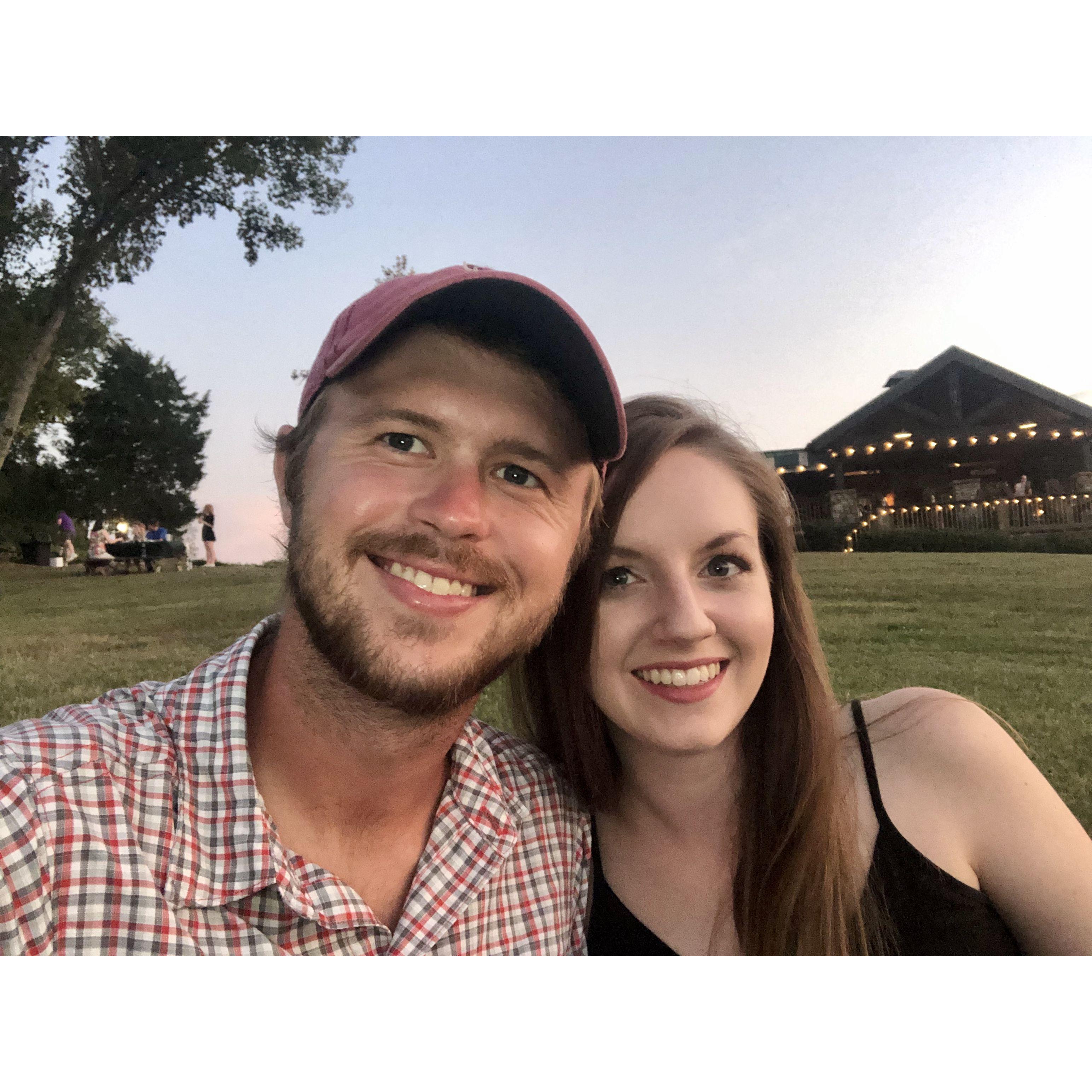 One of our favorite photos together