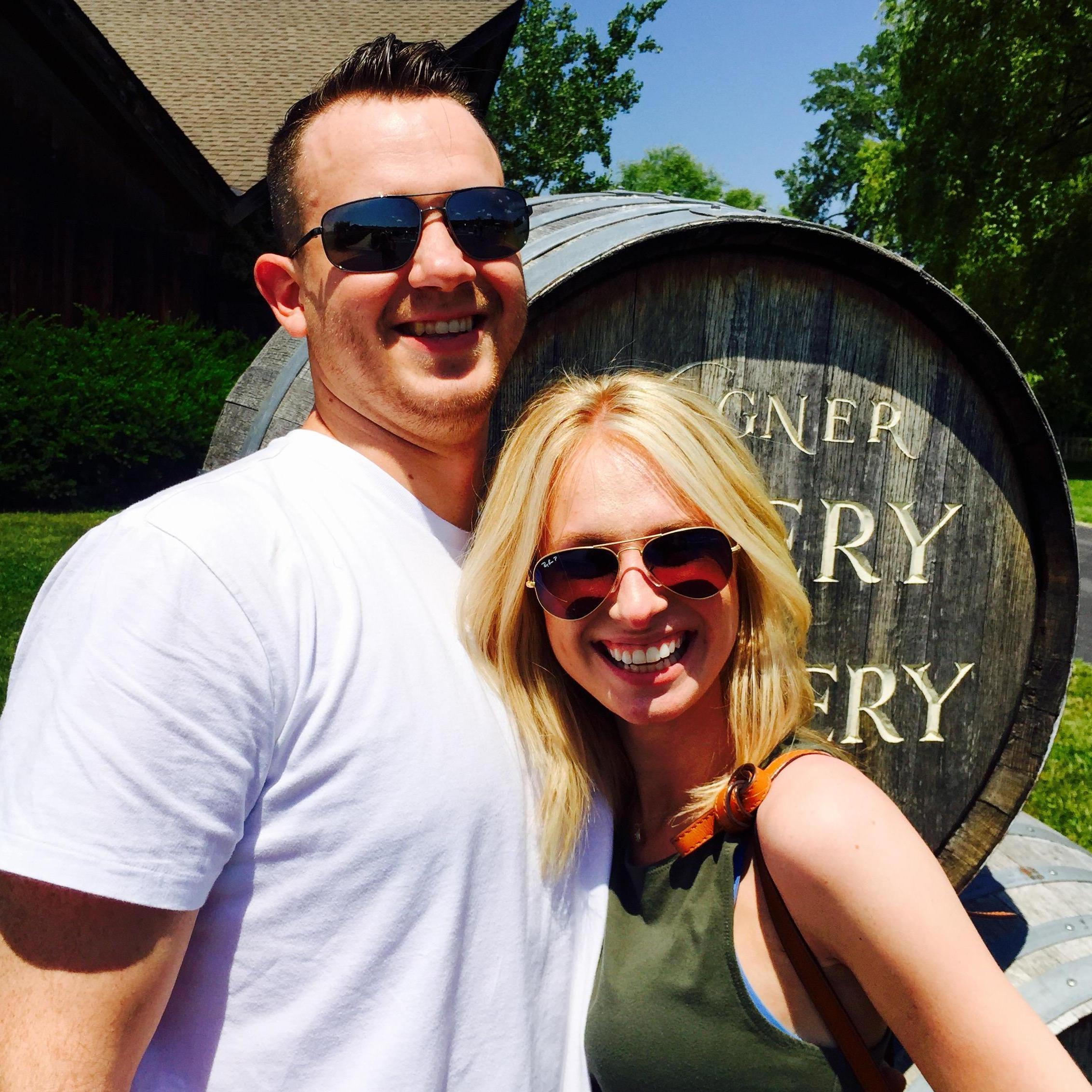 Our most favorite wine trip! We said, "I do" to date you :)