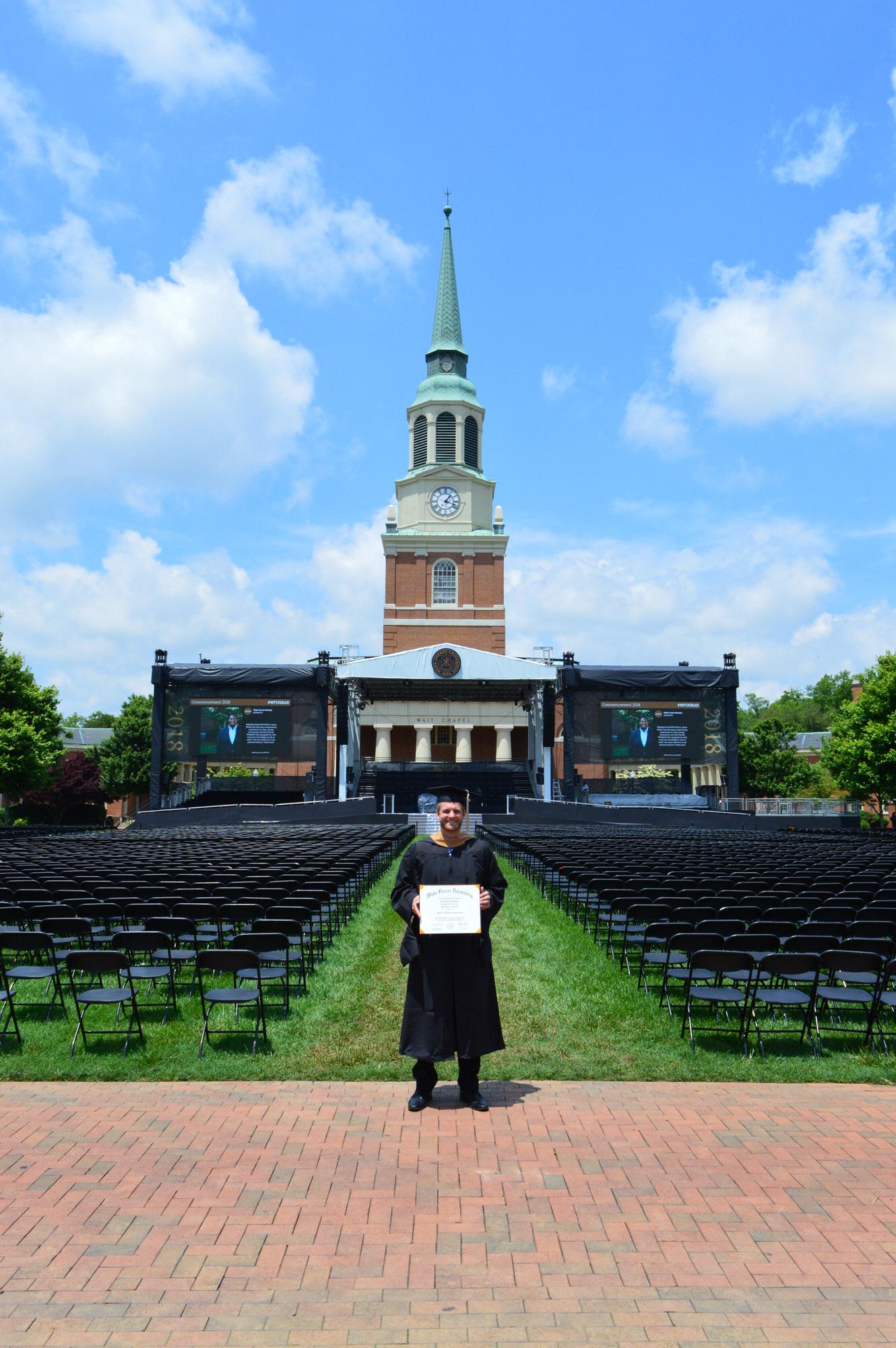 Ross’ MBA hooding 5.20.18