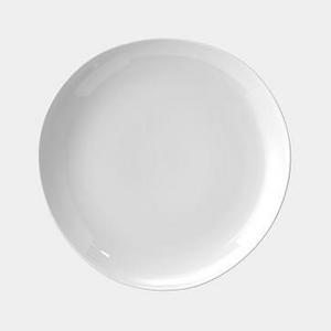Organic Shaped Dinner Plates (Set of 4) - White