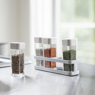 Tower 5-Piece Spice Bottle & Rack Set