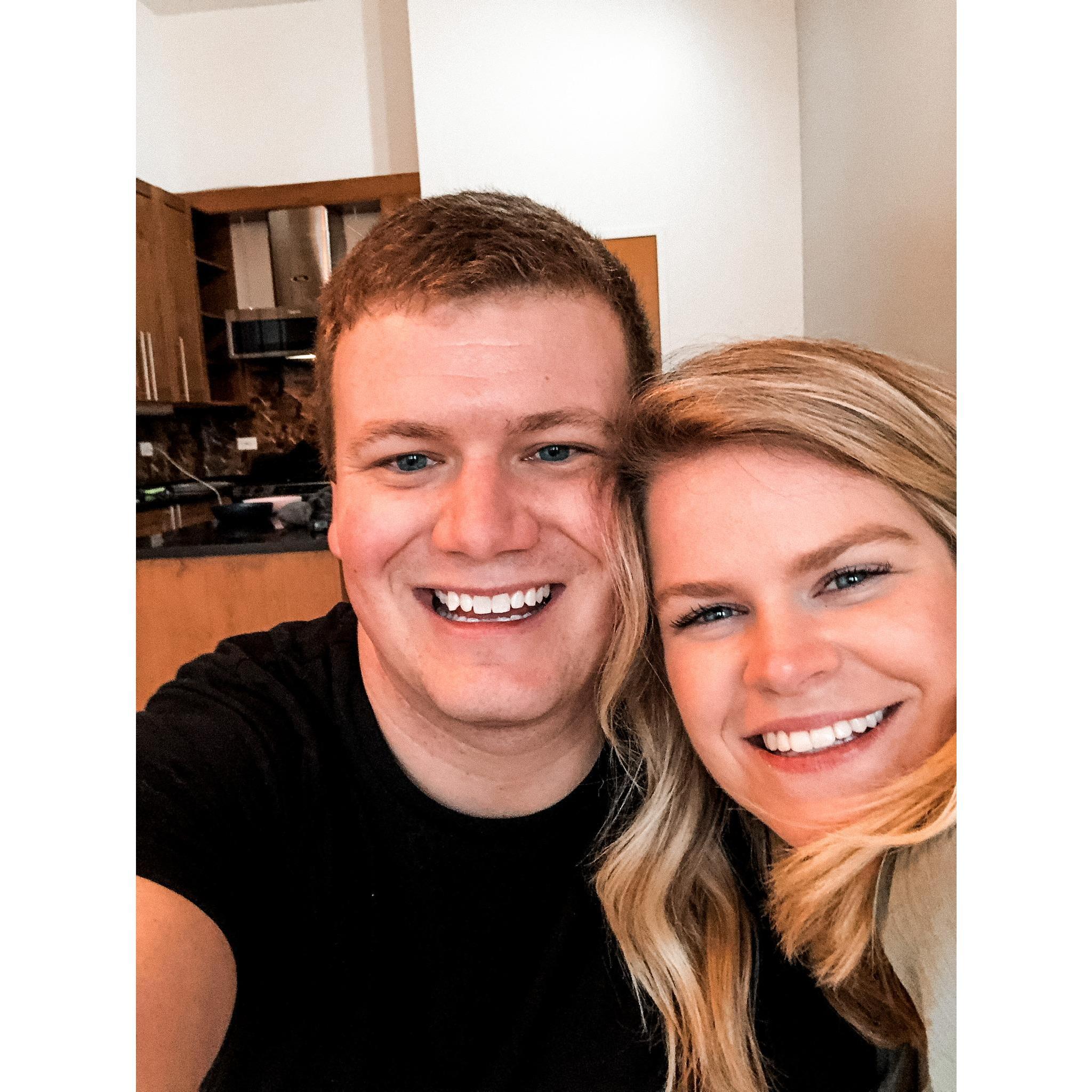 The day we closed on our condo!