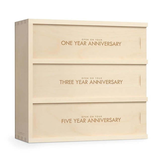 Anniversary Wine Box - Classic Trio