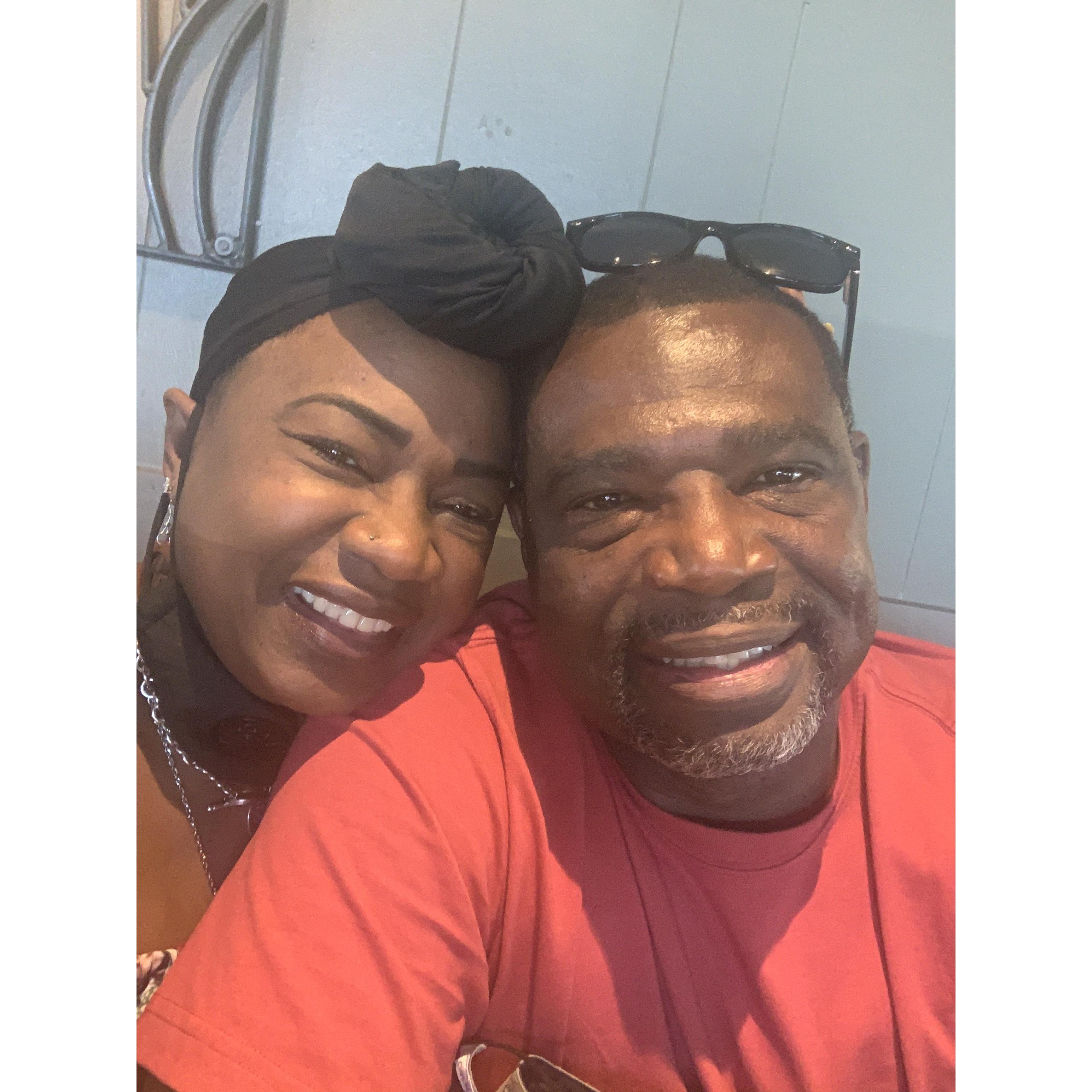 We just love spending time together! Date night !