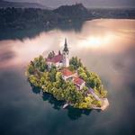 Boat ride to the island