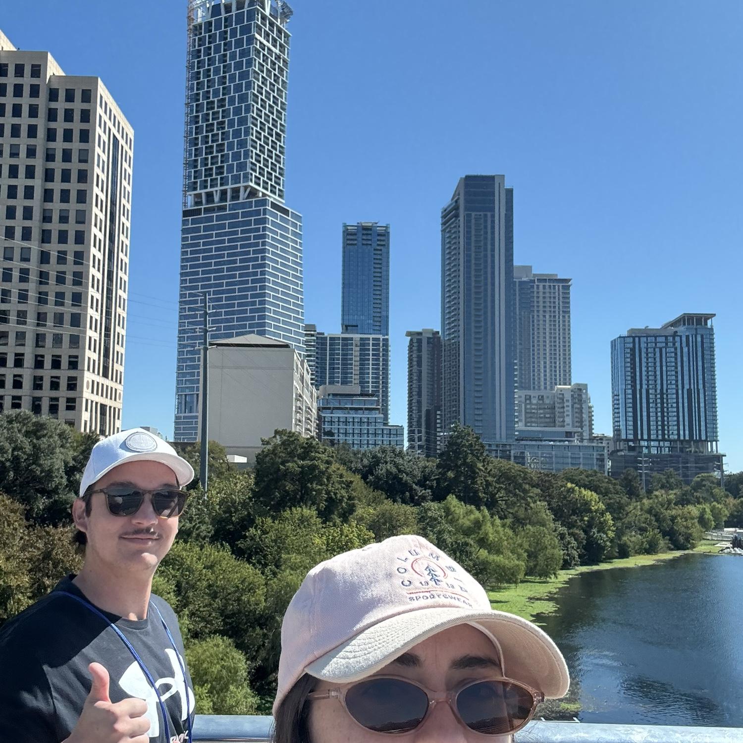 We live by the tallest building in Texas!