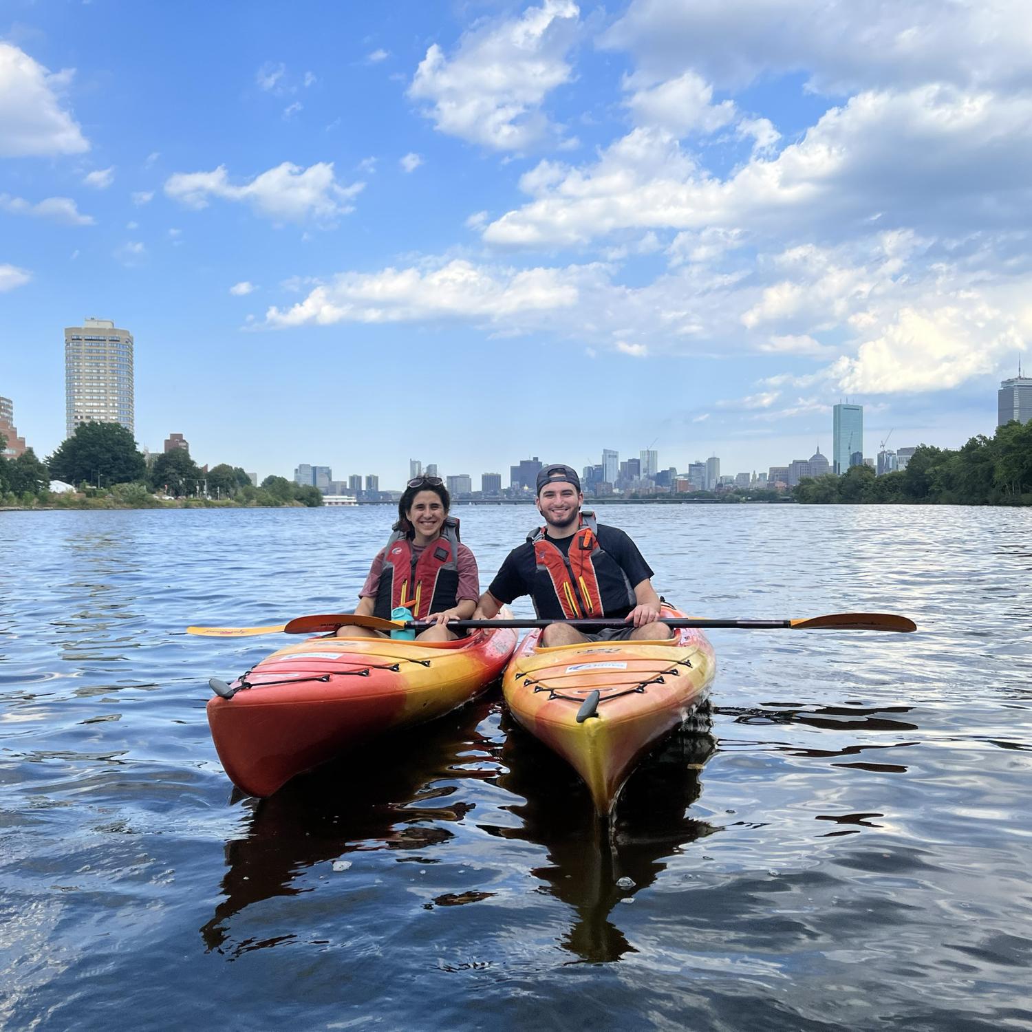 Kayaking on the Chahhles Rivaah