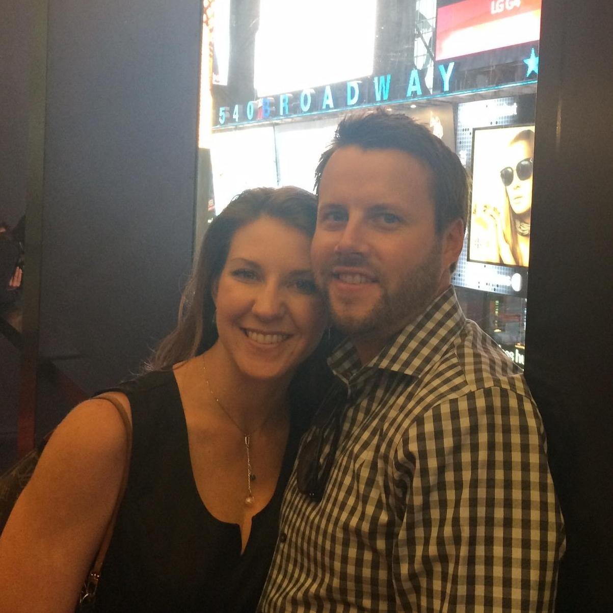 Enjoying the Lion King on Broadway in NYC!