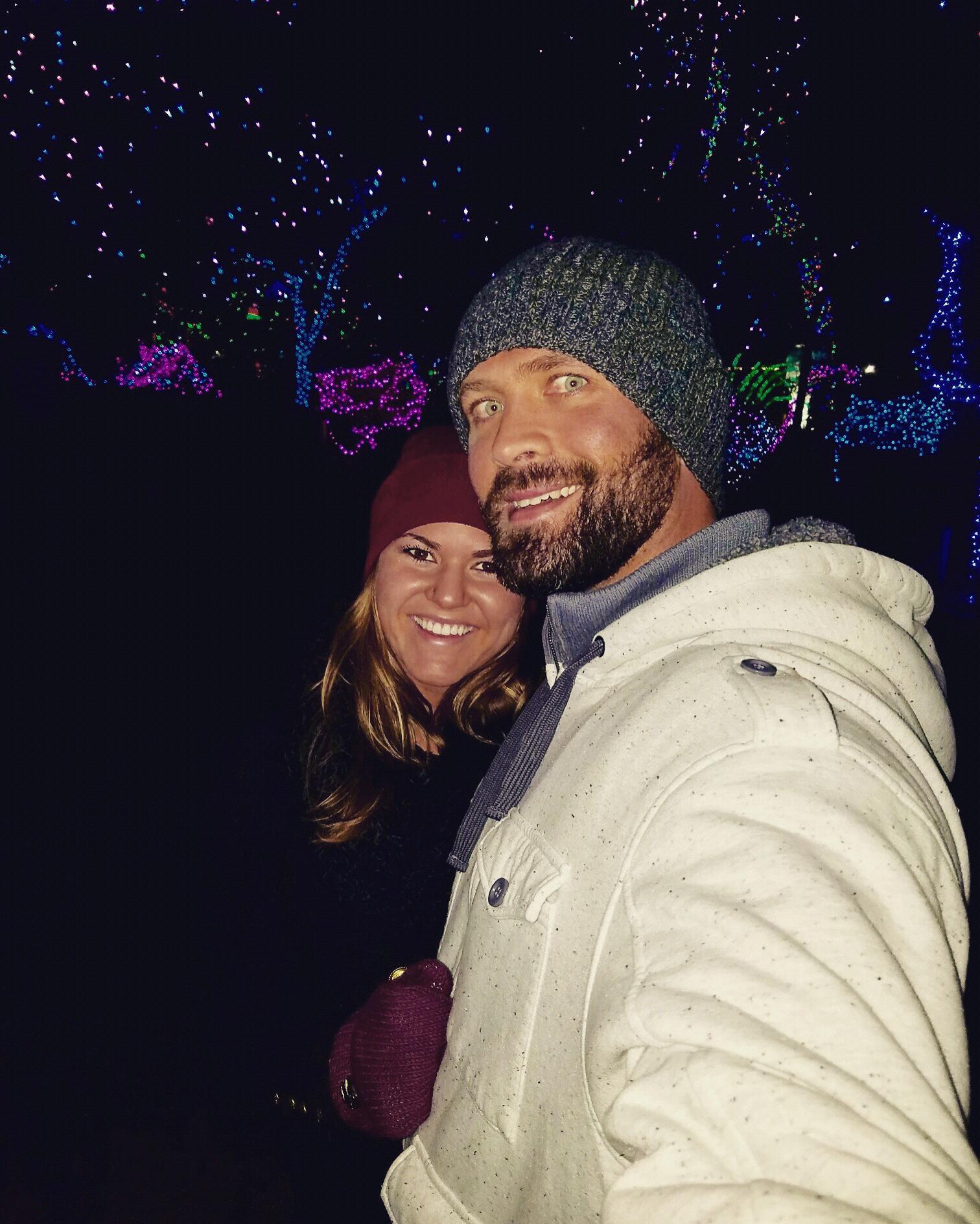 Zoo lights our first year dating